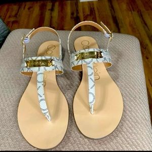 Calvin Klein Buckle Sandals